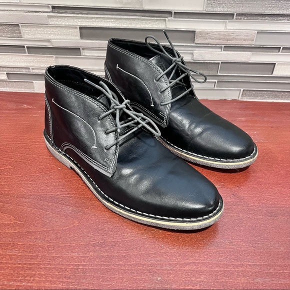 Reaction Kenneth Cole Mens Mens lace up high top shoes ? main image 4